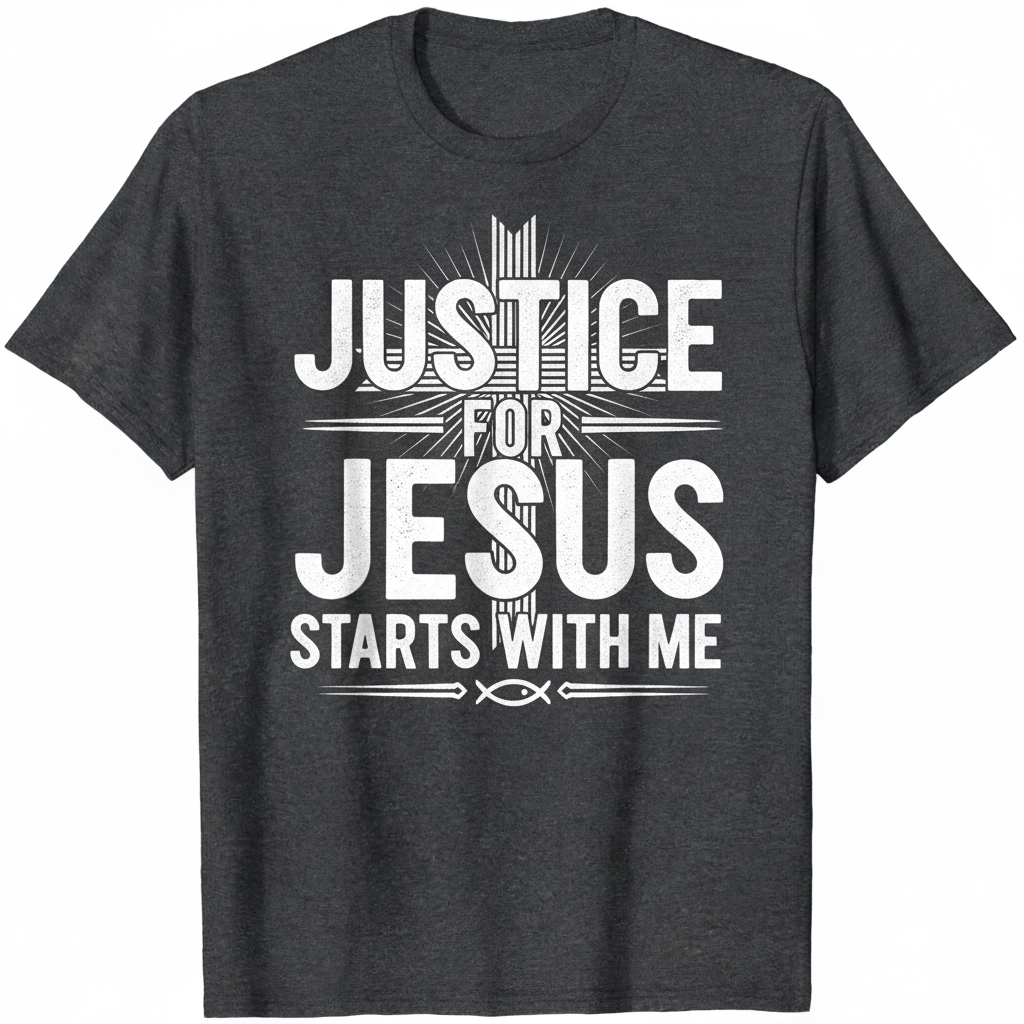 Justice for Jesus Starts With Me T-Shirt